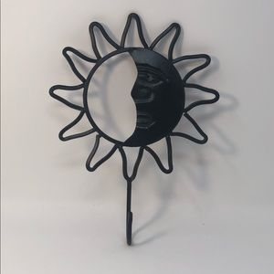 Single Hook Sun and Moon Wall Decorate